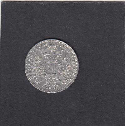 Beschrijving: 20 Kreuzer Fr.Jozeph I